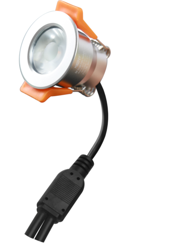 Voděodolná RGBW LED Bodovka 3W, průměr 42mm, 12VDC, IP66, SL4-12, Mi-light 1