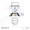 Hliníkový profil vestavný GROOVE10,stříbrný, BC/UX Hliníkový profil vestavný GROOVE10,stříbrný, BC/UX 2