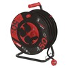 Gumový prodlužovací kabel na bubnu - 4 zásuvky 50m, 230V, IP44, 2,5mm2 Gumový prodlužovací kabel na bubnu - 4 zásuvky 50m, 230V, IP44, 2,5mm2 2