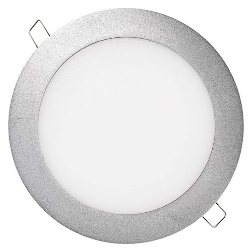 LED panel 175mm, kruhový vestavný stříbrný, 12W neutr. bílá LED panel 175mm, kruhový vestavný stříbrný, 12W neutr. bílá 1