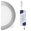 LED panel 175mm, kruhový vestavný stříbrný, 12W neutr. bílá LED panel 175mm, kruhový vestavný stříbrný, 12W neutr. bílá 2