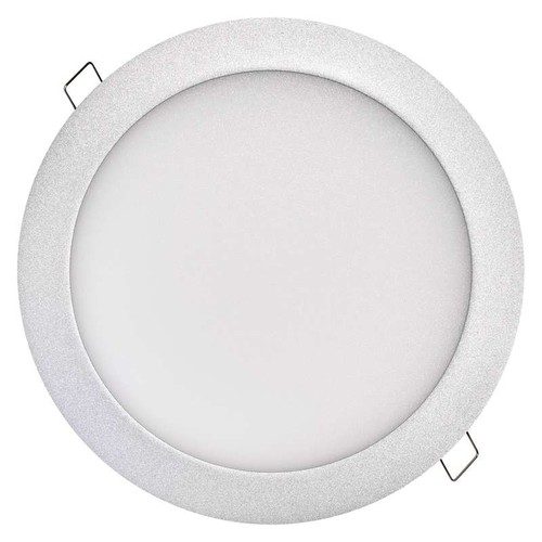 LED panel 225mm, kruhový vestavný stříbrný, 18W neutrální bílá LED panel 225mm, kruhový vestavný stříbrný, 18W neutrální bílá 1