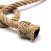Vintage kabel s objímkou  E27 ve stylu lana, 1,5m 2