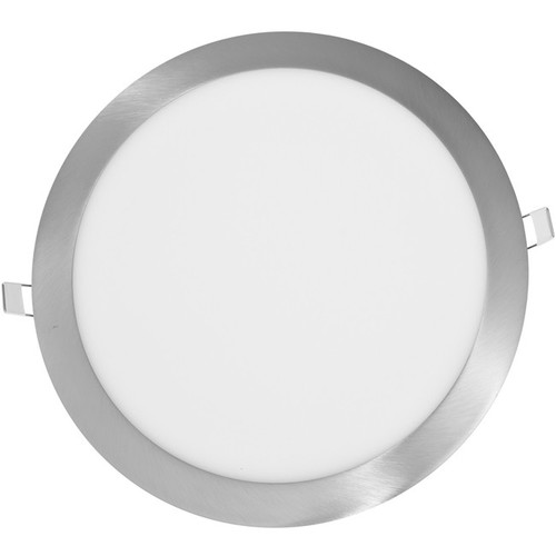 LED panel LADA 300mm, kruhový vestavný, broušený hliník, 25W 1