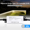Voděodolný IP66 přijímač pro jednobarevné LED pásky, RF 2.4GHz, 12-24VDC, 12A, FUT036S-P, Mi-light 2