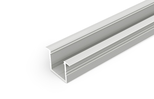 Hliníkový vestavný profil SMART-IN16, eloxovaný, BC3/U4 Hliníkový vestavný profil SMART-IN16, eloxovaný, BC3/U4 1