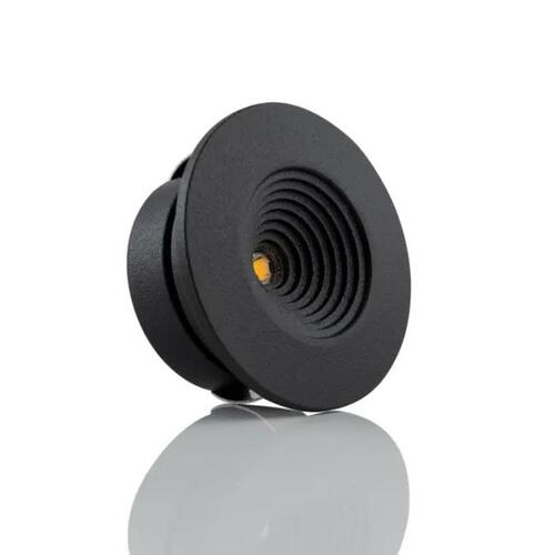 Zápustné svítidlo Mini One Fixed černé, 3W, 2700K, 165lm, 3m kabel, IP44 1