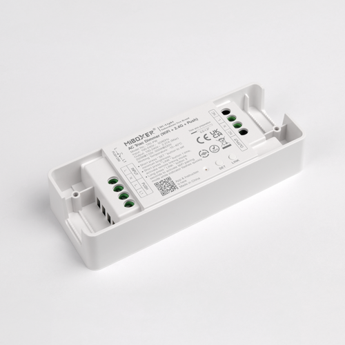 Triakový stmívač AC 500W, WiFi + Bluetooth + 2.4G, 100-240V, TRI-PW, Mi-Light Triakový stmívač AC 500W, WiFi + Bluetooth + 2.4G, 100-240V, TRI-PW, Mi-Light 1