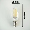 LED žárovka E14 4W FILAMENT LED žárovka E14 4W FILAMENT 2