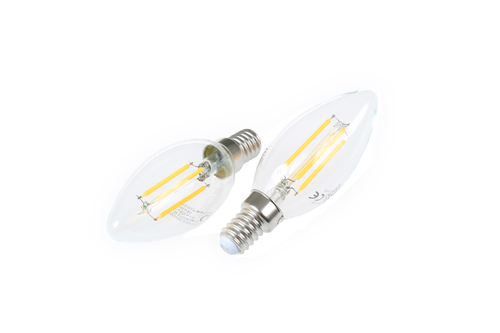 LED žárovka E14 DIMF4W FILAMENT C35 LED žárovka E14 DIMF4W FILAMENT C35 1