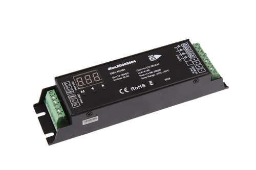 DMX dimLED dekodér 4CH8A 1