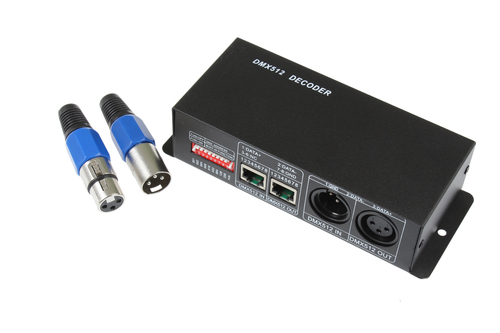 LED DMX ovladač 4 kanály LED DMX ovladač 4 kanály 1