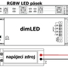 Přijímač dimLED PR RGBW2 Přijímač dimLED PR RGBW2 2