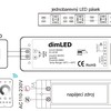 Přijímač dimLED PR 1KRF Přijímač dimLED PR 1KRF 2