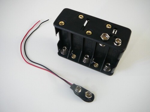 Držák baterie 10XR6/AA/UM3 1