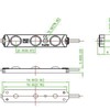 LED modul 0,72W 743-160-12V LED modul 0,72W 743-160-12V 2