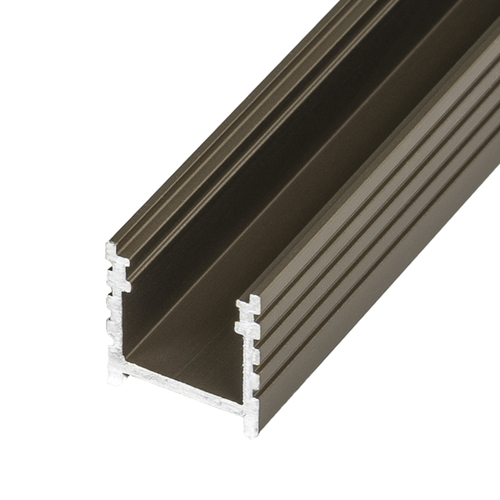 LED profil N4B - nástěnný bronzový LED profil N4B - nástěnný bronzový 1