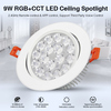 9W stropní svítidlo downlight RGB+CCT, RF 2.4GHz, FUT062, Mi-Light 9W stropní svítidlo downlight RGB+CCT, RF 2.4GHz, FUT062, Mi-Light 2
