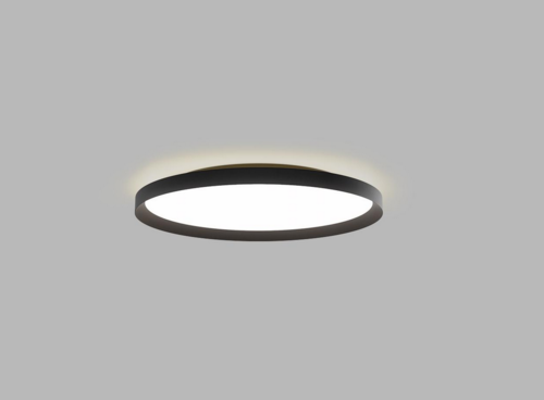 LED stropní svítidlo MOON 60, 60W, 220-240V, 4200lm, 2CCT 3000K/4000K, černé, TRIAC, DALI/PUSH 1