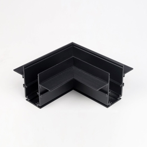 Zapuštěný vodorovný roh L, černý, AM-MR-L20HFA 1