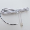 Propojovací konektor, samec, bílý, 2m přívodní kabel 2