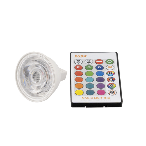 LED žárovka RGBW MR16 3W 60° LED žárovka RGBW MR16 3W 60° 1
