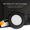 6W LED svítidlo downlight RGB+CCT, RF 2.4GHz, FUT068B, Mi-Light 6W LED svítidlo downlight RGB+CCT, RF 2.4GHz, FUT068B, Mi-Light 2