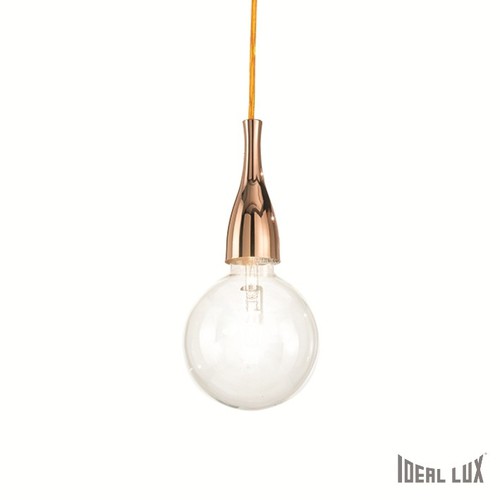 Závěsné svítidlo Ideal Lux 009391 Minimal SP1 oro Závěsné svítidlo Ideal Lux 009391 Minimal SP1 oro 1
