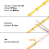 LED pásek 12COB10 vnitřní záruka 3 roky, 10W/m, 12V, IP20 LED pásek 12COB10 vnitřní záruka 3 roky, 10W/m, 12V, IP20 2