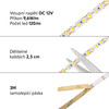 LED pásek vnitřní SQ3-600 záruka 3 roky, 12V, 9,6W/m, IP20 2