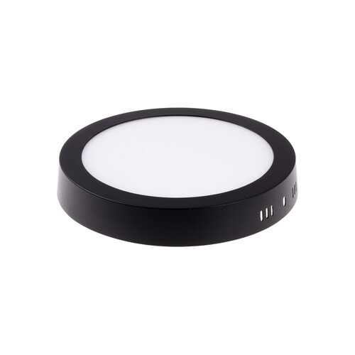 BPL12 LED panel 12W přisazený černý kulatý BPL12 LED panel 12W přisazený černý kulatý 1