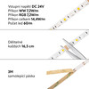 24V RGB+WW 14,4W vnitřní LED pásek záruka 3 roky 2