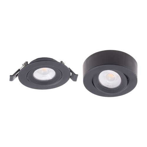 Přisazené LED svítidlo ISDA 7W černé 1