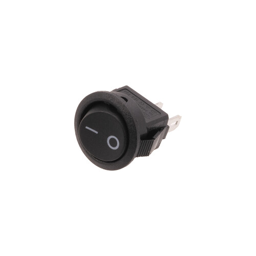 Vypínač kolébkový 250V 2A 16,4mm černý Vypínač kolébkový 250V 2A 16,4mm černý 1