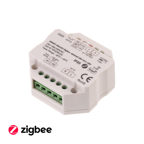 Stmívač SMART dimLED ZIGBEE ZD1 0/1-10V 1