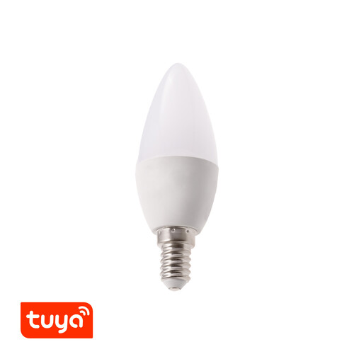 SMART LED žárovka E14 Tuya RGBCCT TU5W SMART LED žárovka E14 Tuya RGBCCT TU5W 1