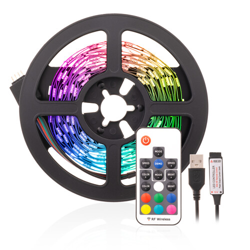 Sada LED pásku USB RGB 4m 20W 1