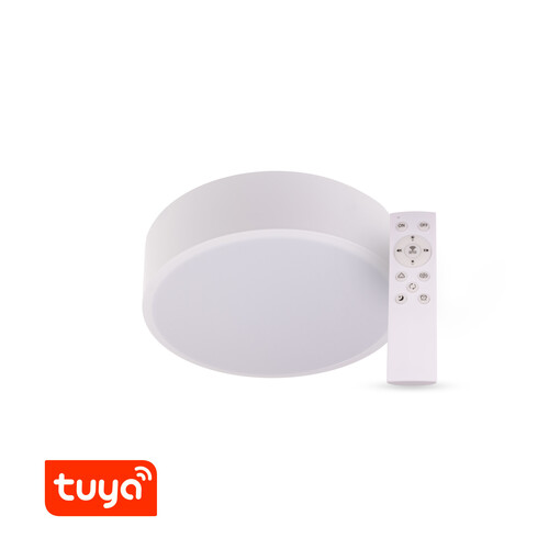 SMART Tuya LED svítidlo RENDO, 24W CCT kulaté, bílé SMART Tuya LED svítidlo RENDO, 24W CCT kulaté, bílé 1