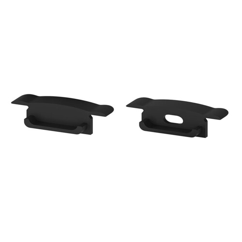 Pár koncovek profilu P14-1 černé Pár koncovek profilu P14-1 černé 1