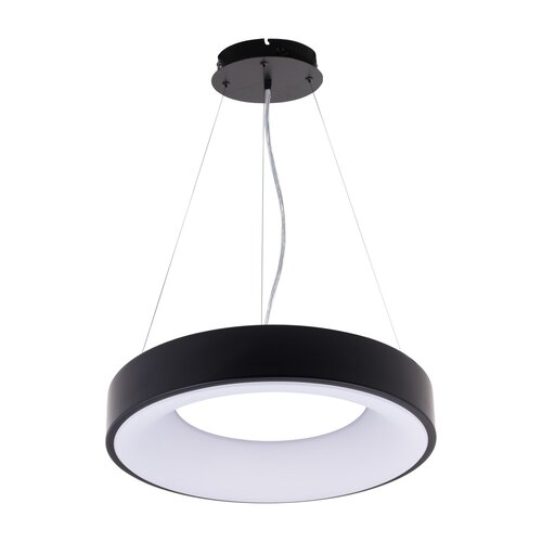LED svítidlo ZULU 48W CCT kulaté černé závěsné 1