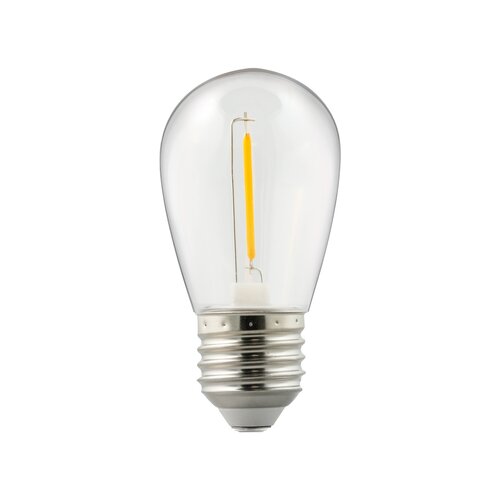 LED žárovka E27 1W FILAMENT S14 1