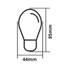 LED žárovka E27 1W FILAMENT S14 2