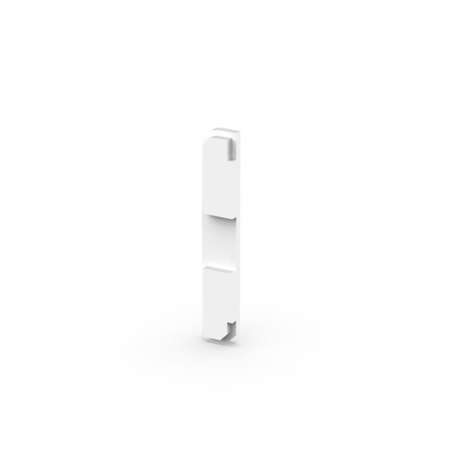 Pár koncovek profilu P15-1 bílé Pár koncovek profilu P15-1 bílé 1