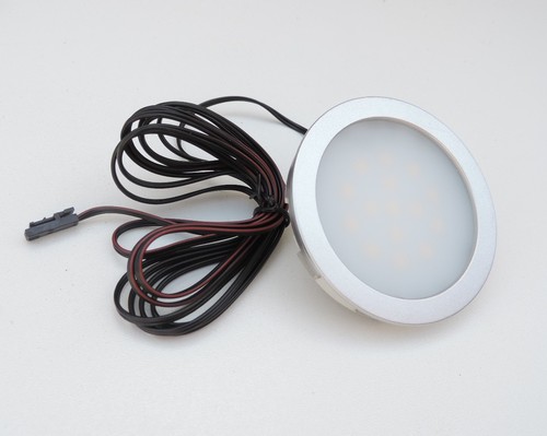 Nábytkový LED panel 2,7W, 240lm, 70x12mm, vestavný/přisazený - rámeček součástí 1