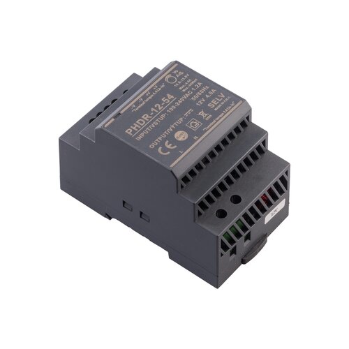 LED zdroj 12V 54W PHDR-12-54 DIN lišta LED zdroj 12V 54W PHDR-12-54 DIN lišta 1