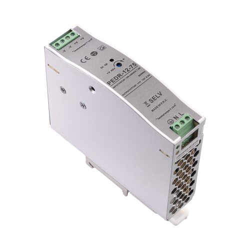 LED zdroj 12V 75W PEDR-12-75 DIN lišta LED zdroj 12V 75W PEDR-12-75 DIN lišta 1