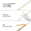 LED pásek zalitý SQ3-W300, 12V, 4,8W/m, IP50 LED pásek zalitý SQ3-W300, 12V, 4,8W/m, IP50 2