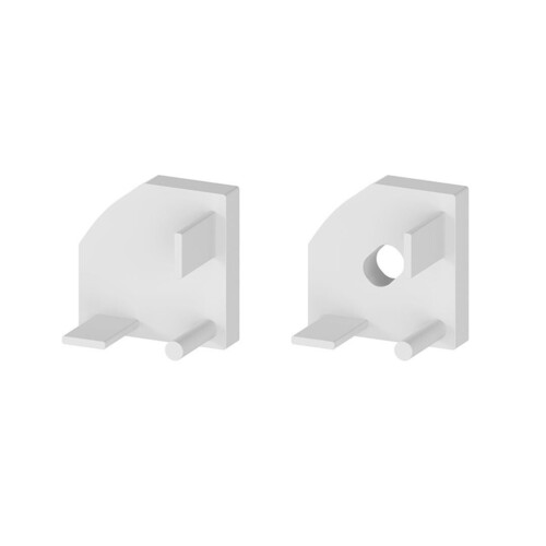 Pár koncovek profilu P3-5 šedé Pár koncovek profilu P3-5 šedé 1