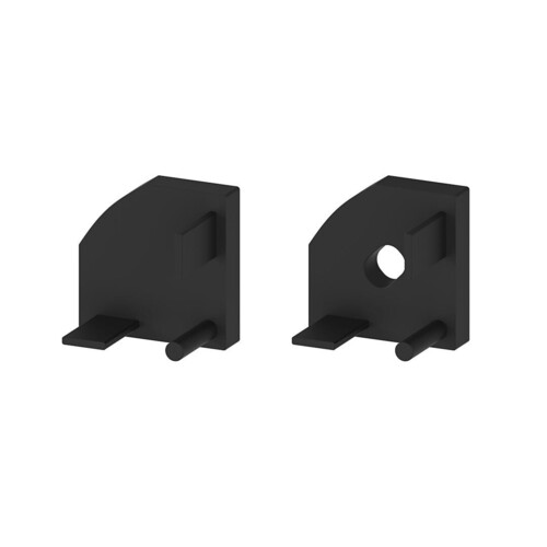 Pár koncovek profilu P3-5 černé Pár koncovek profilu P3-5 černé 1