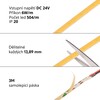 COB LED pásek 24COB6 mini vnitřní záruka 3 roky 2